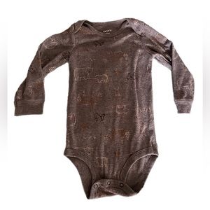 Carters Wilderness Bear Seasonal Onesie
